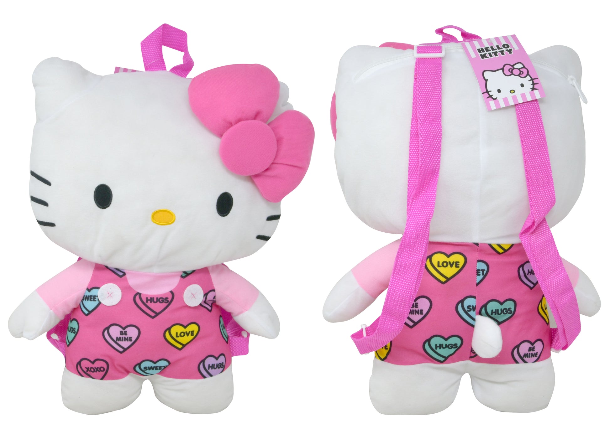 16" Hello Kitty Plush Backpack