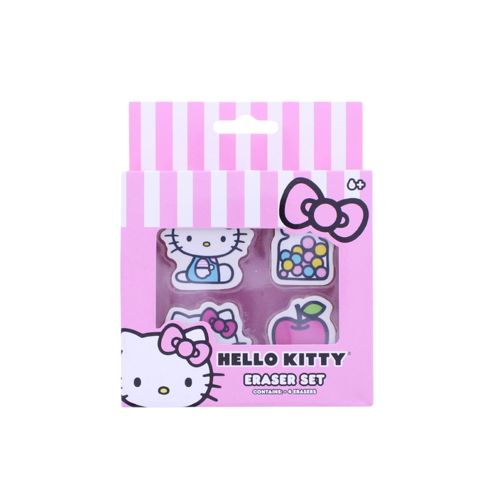 Hello Kitty Eraser Set