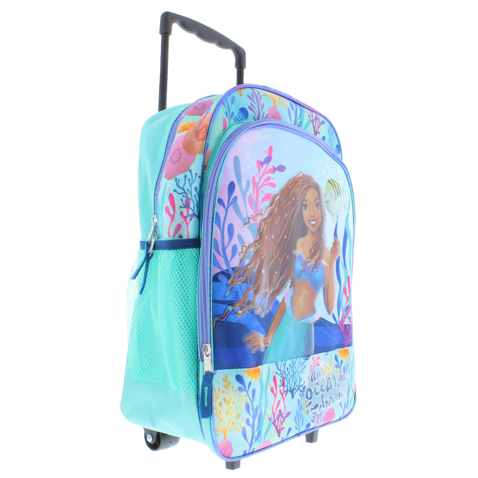 Mochila La Sirenita de 17” con Ruedas