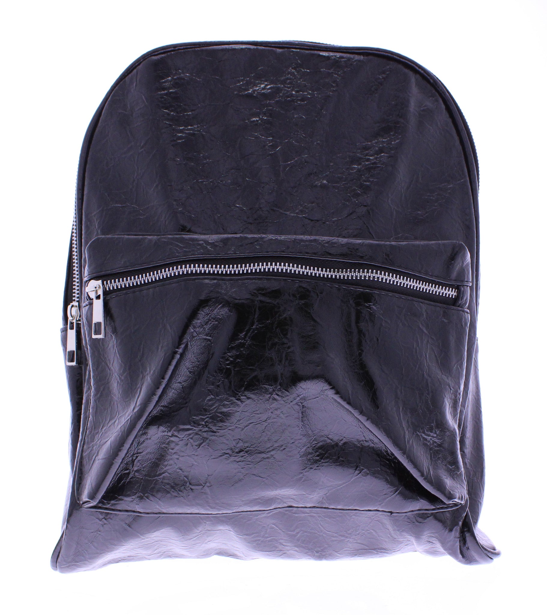Crinkle Metallic Backpack