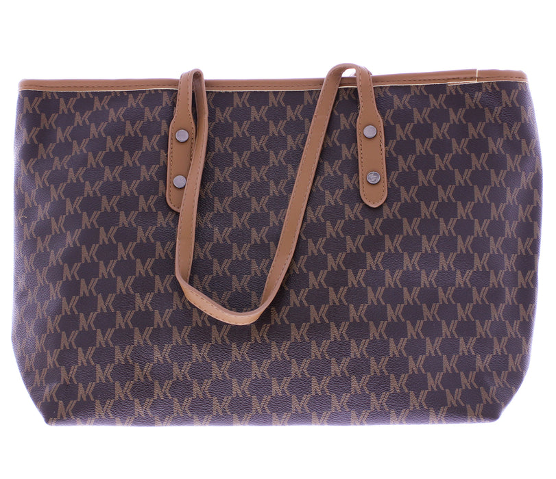 Faux Leather Tote