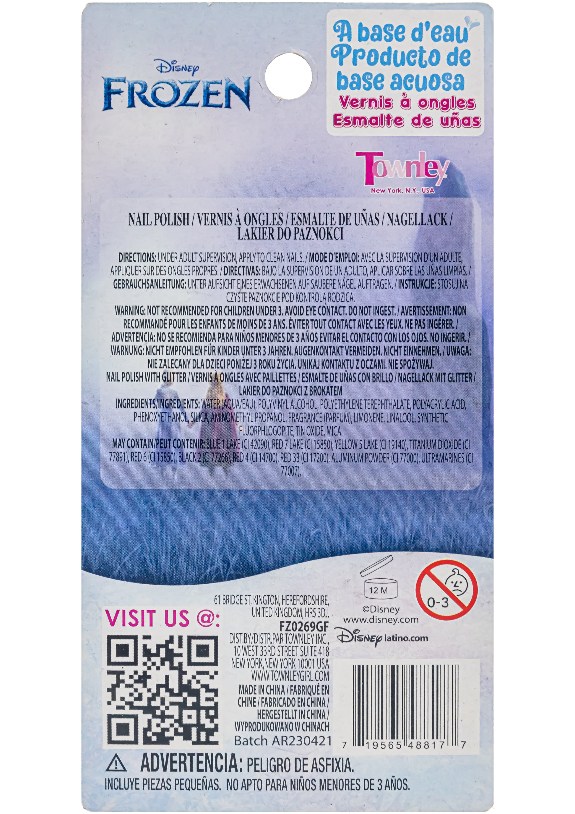 Esmalte De Uñas Congelado