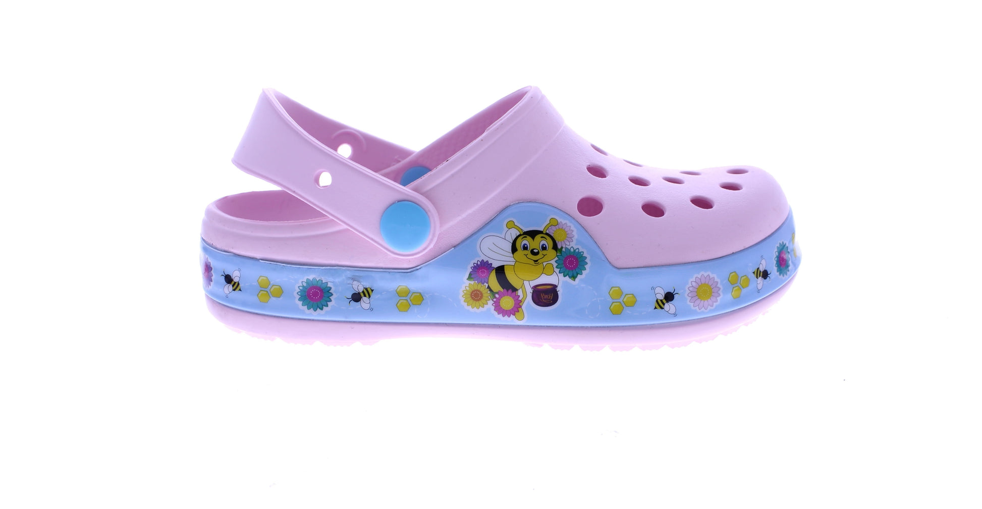 Zuecos de Goma para Niños con Planeta Iluminado