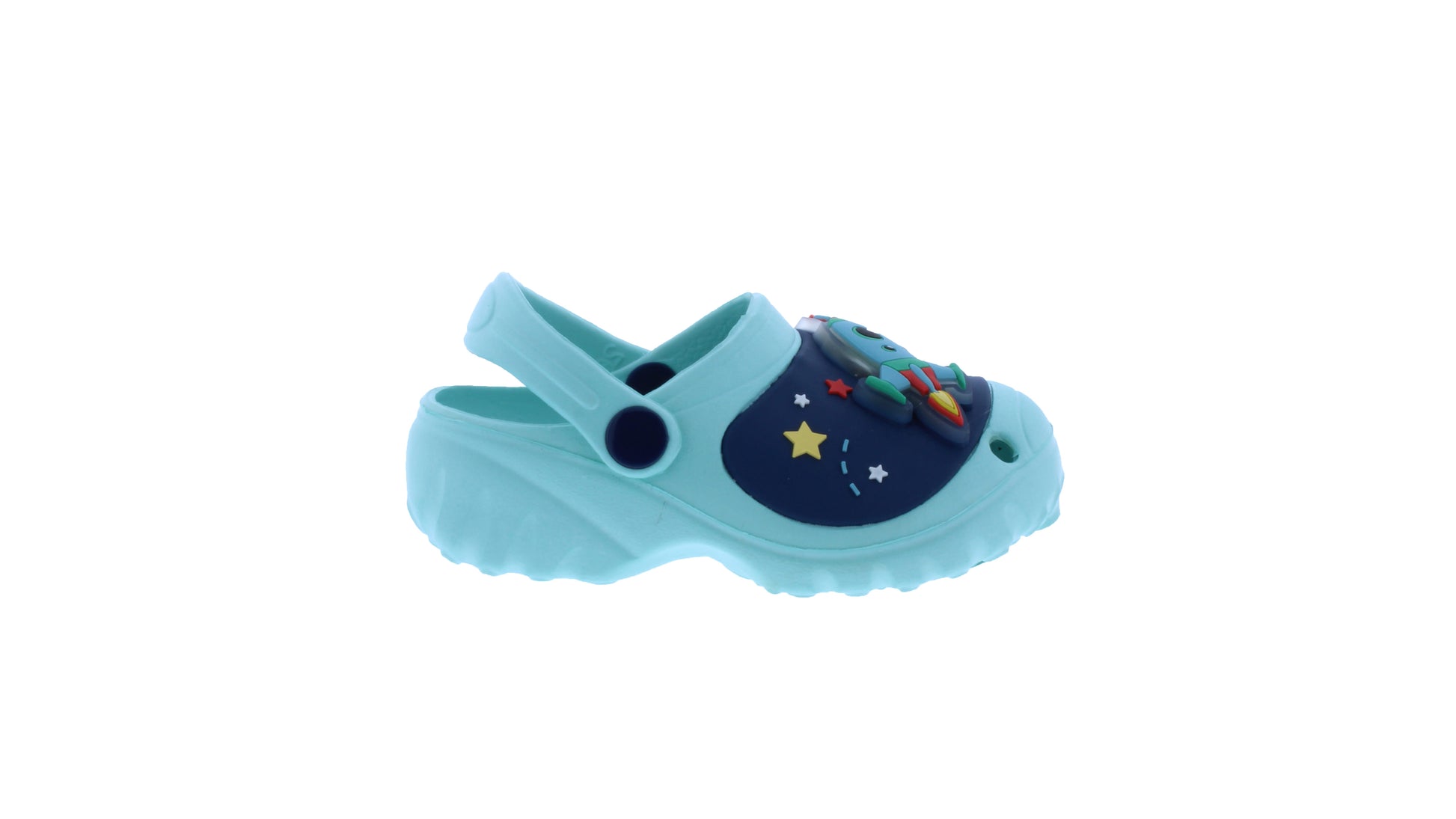 Zuecos de Goma Unisex con Cohete Luminoso