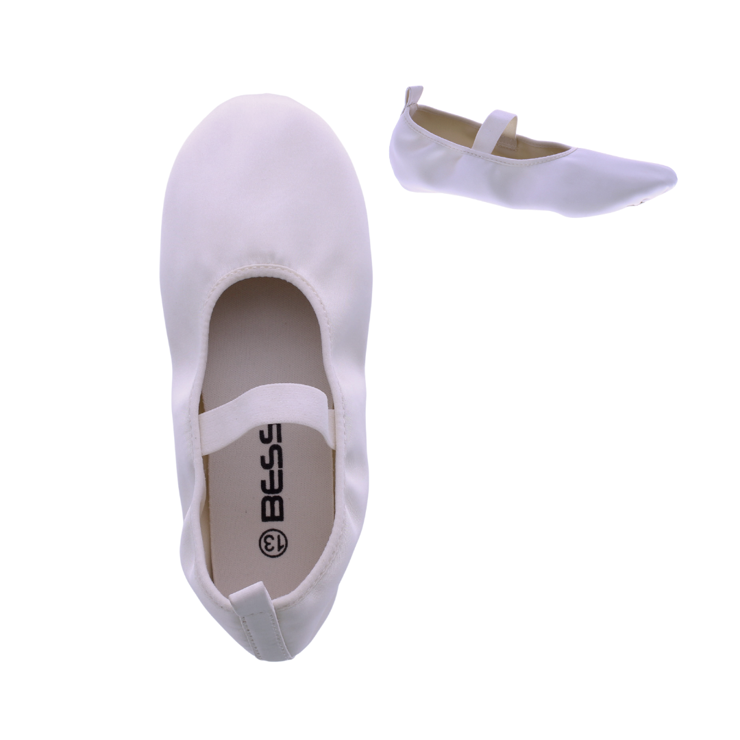Girls Satin Ballet Slipper