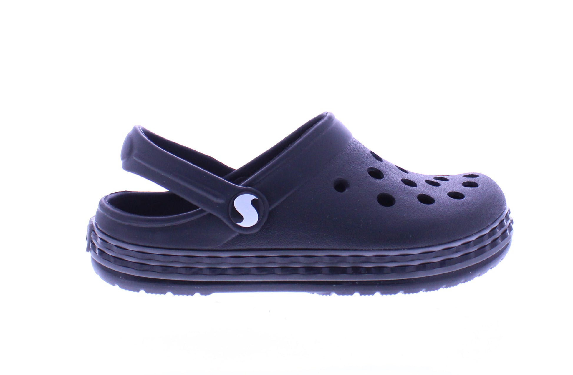 Kids Stripe Band Clog