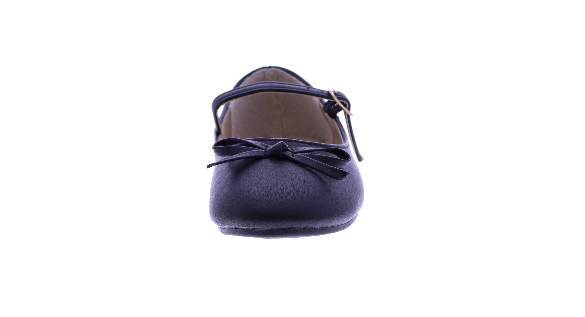 Girls Ballerina with Bow and Buckle Closure