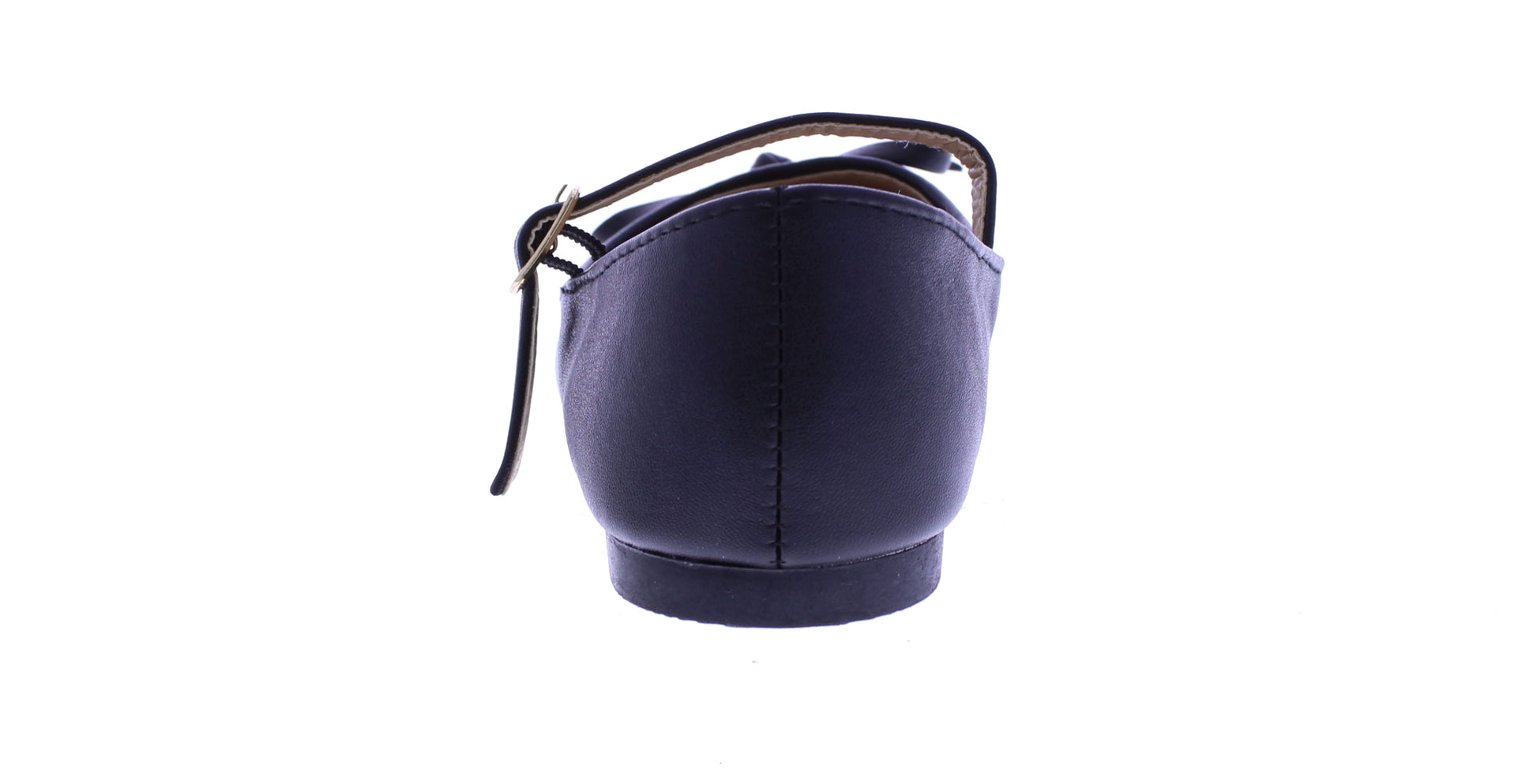 Girls Ballerina with Bow and Buckle Closure