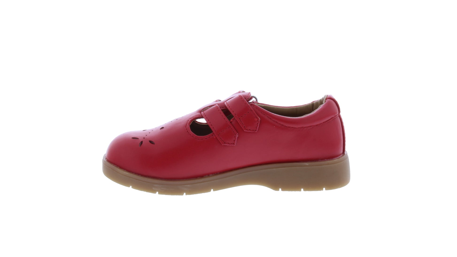 Girls Velcro School Shoe