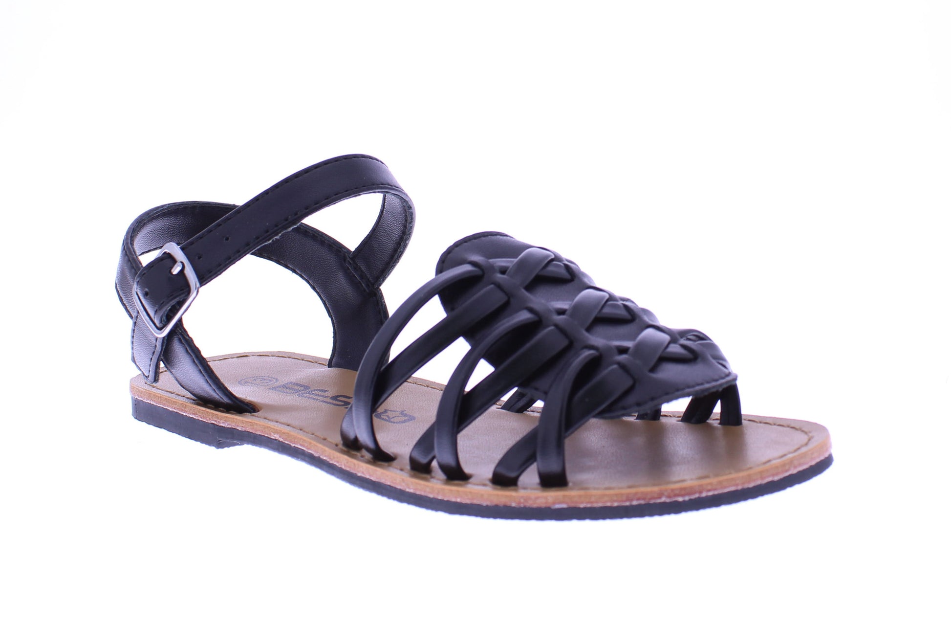 Kids Triple Crisscross Strap Sandal