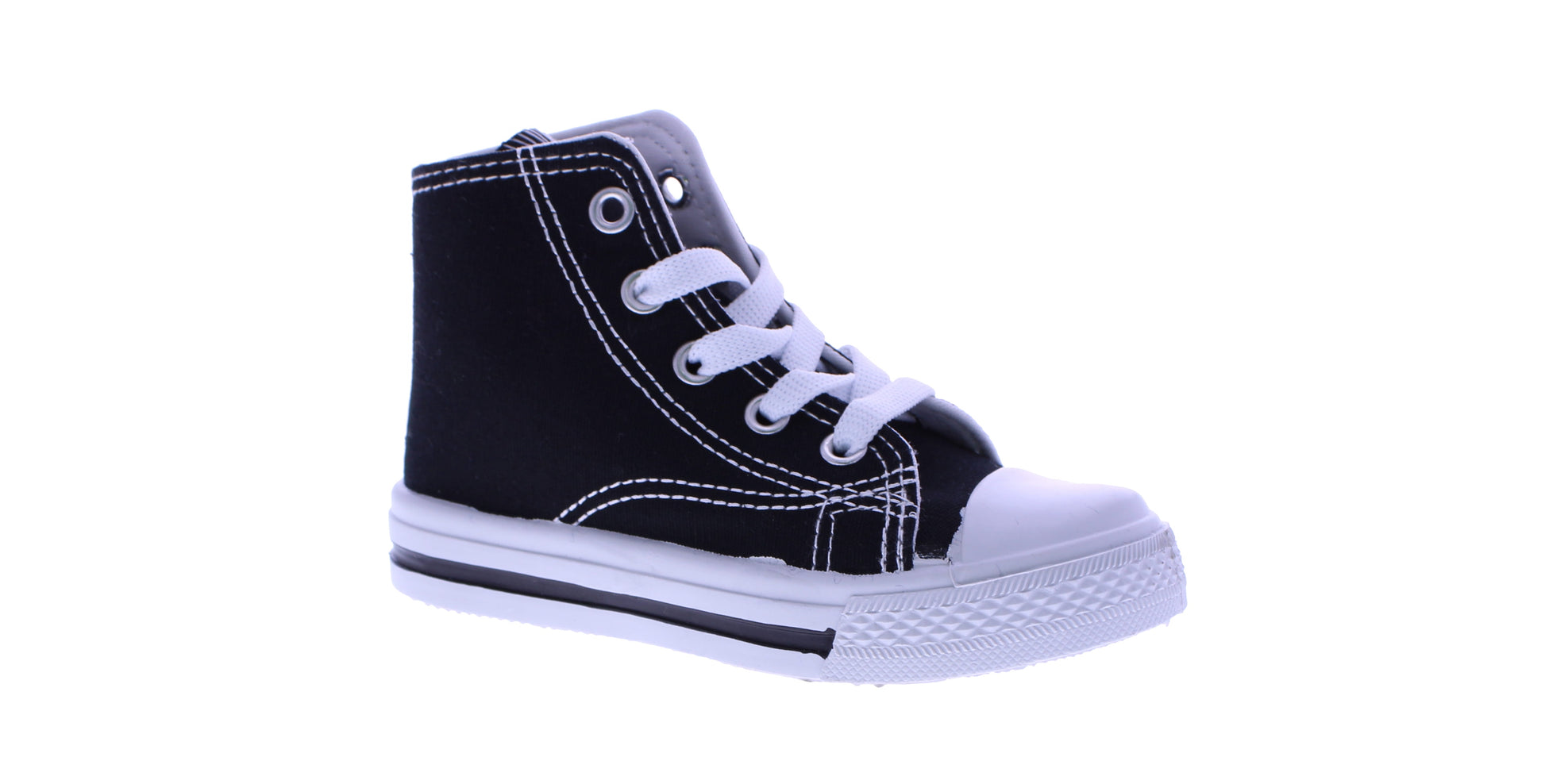 Kids Hi Top Canvas Sneaker
