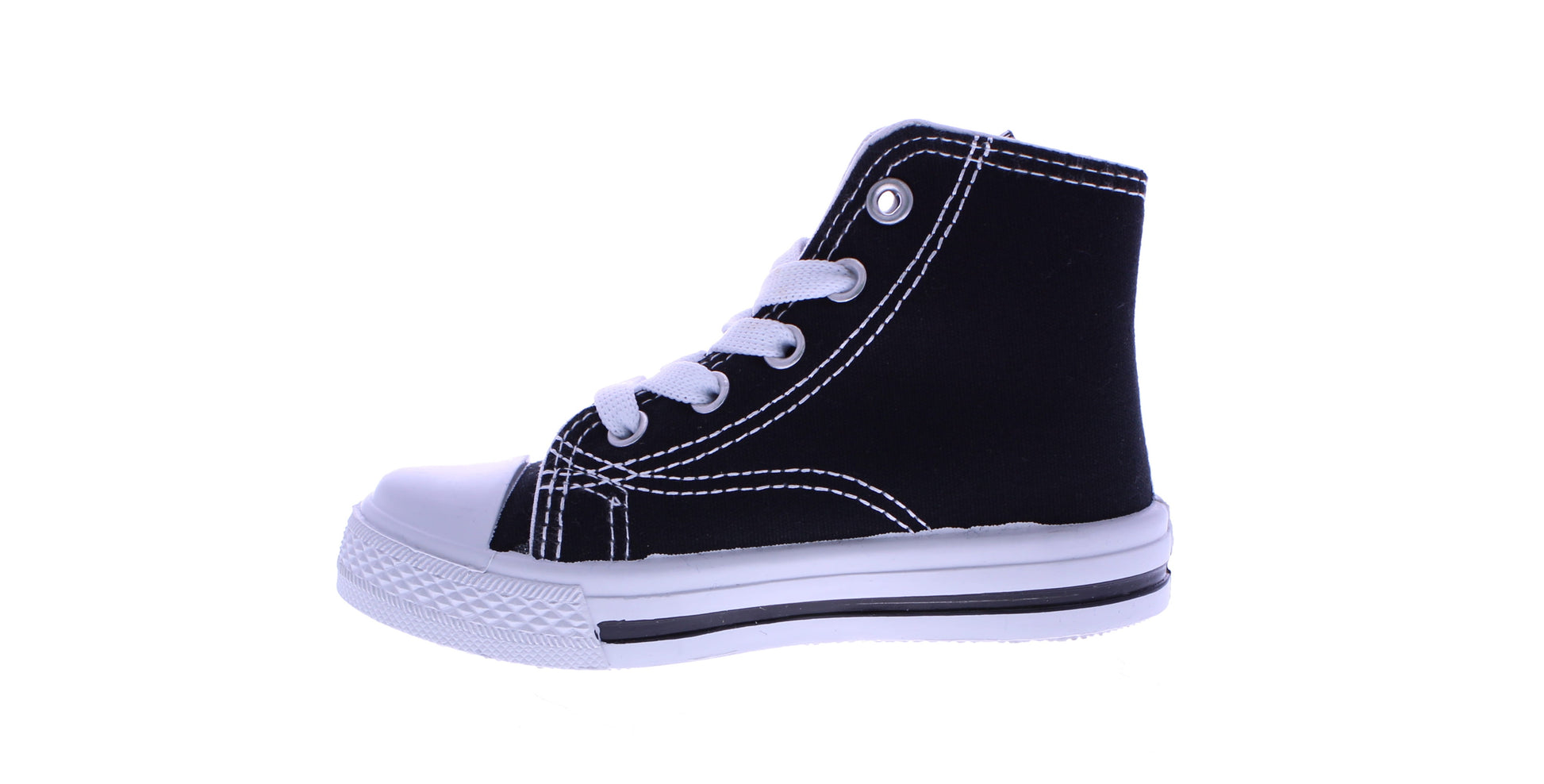 Kids Hi Top Canvas Sneaker