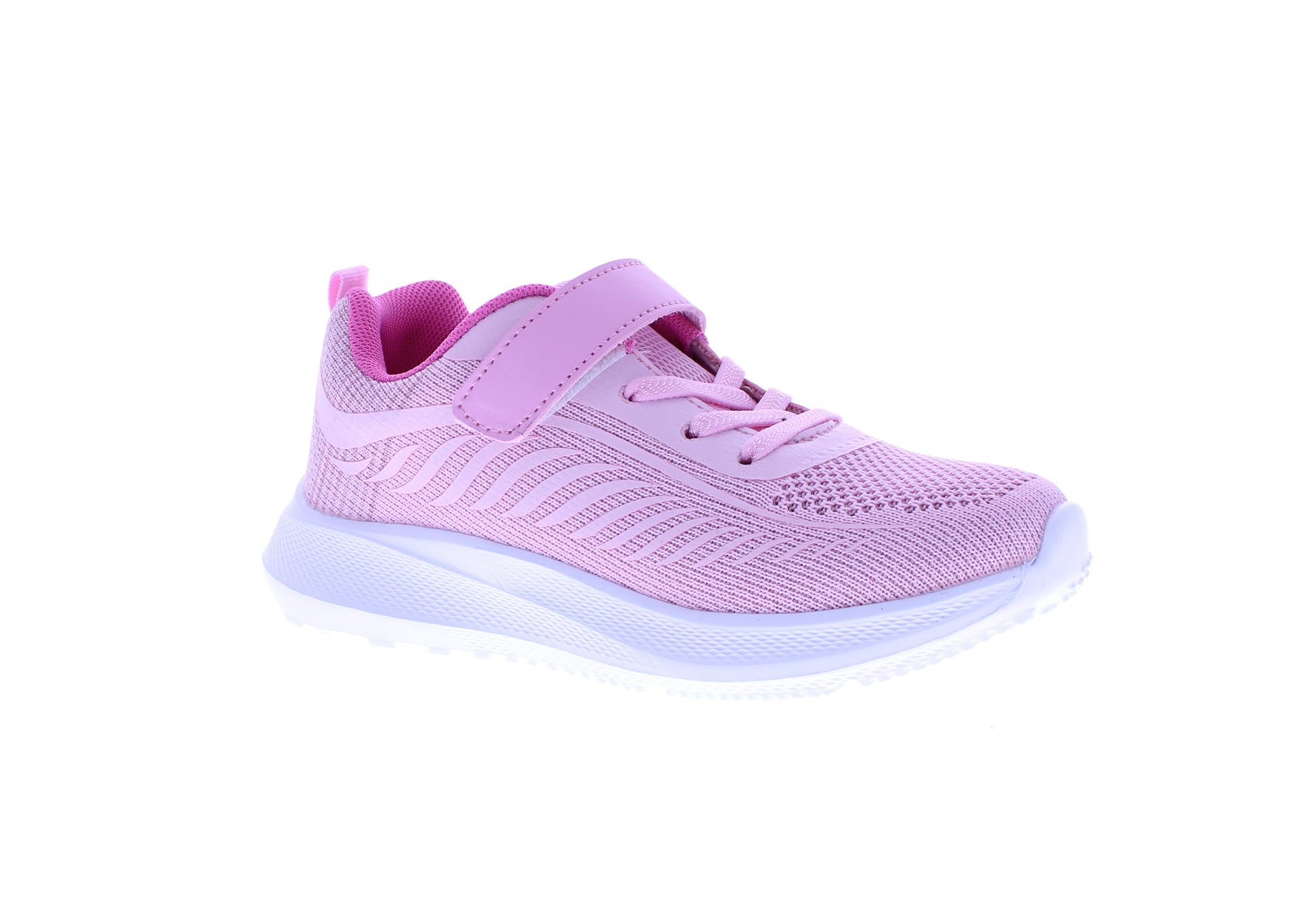 Girls Fly Knit Velcro & Lace Up Sneaker