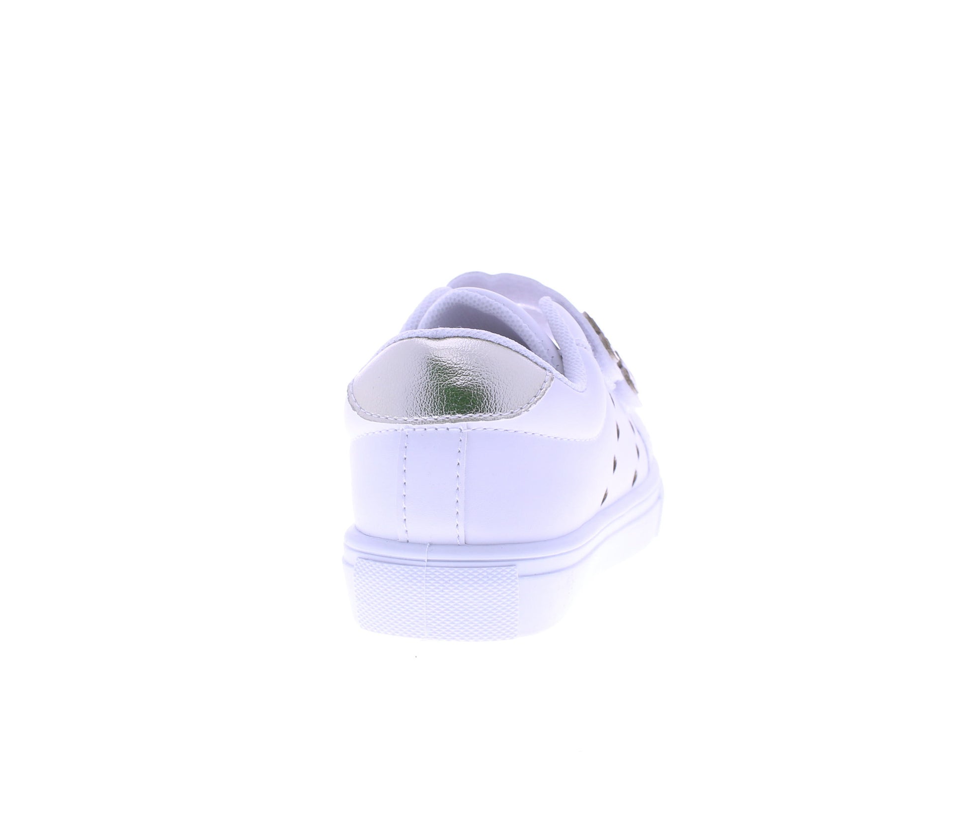 Girls Hearts Velcro Strap Sneaker