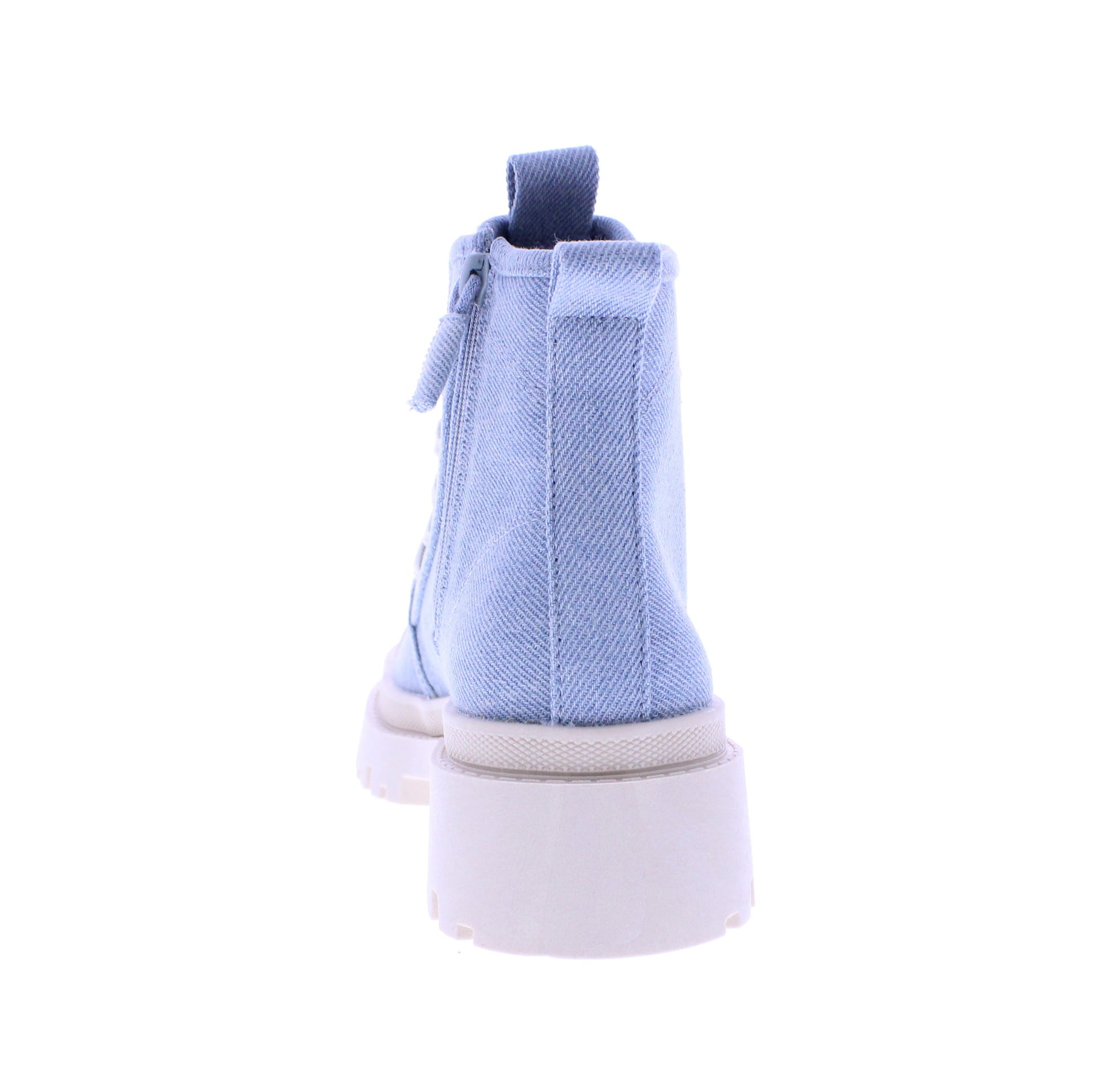 Kids Lace Up + Zipper Boot