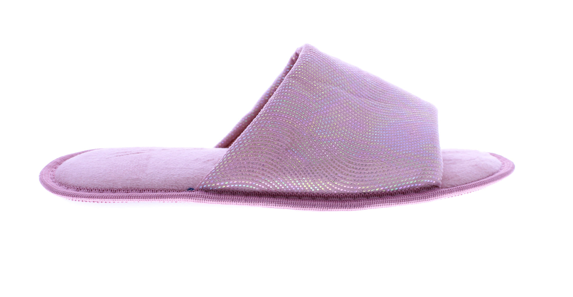 Women Iridescent Open Toe Slipper