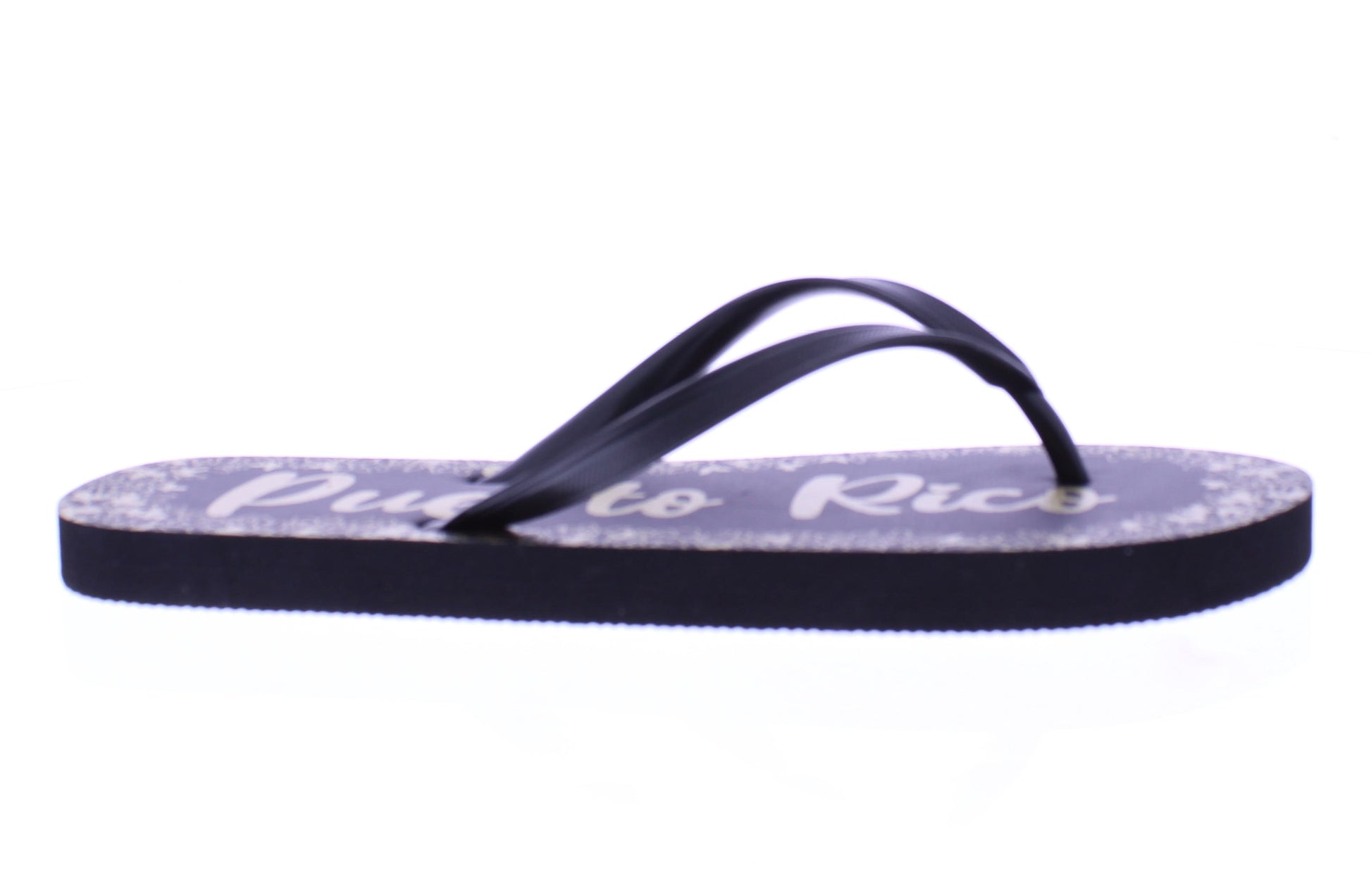 Women Puerto Rico Butterfly Print Flip Flop