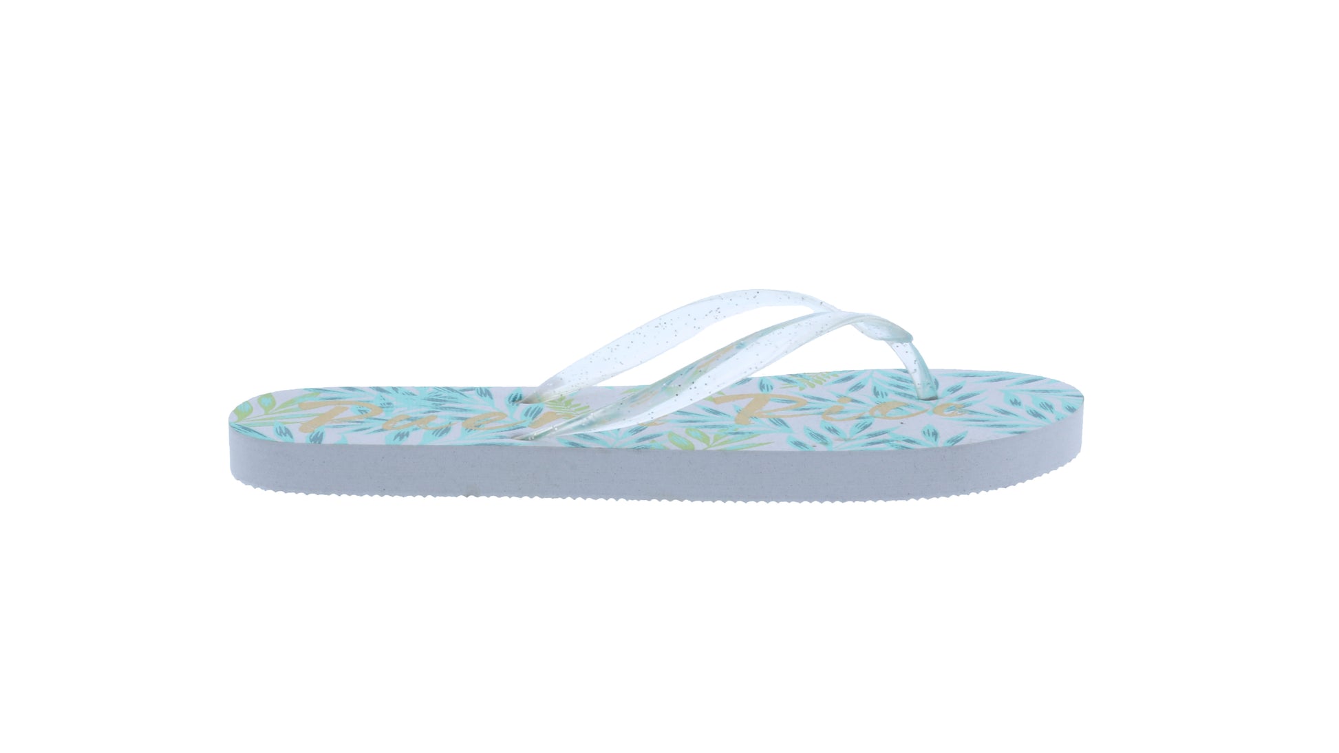 Women Puerto Rico Flip Flop with Clear Thong
