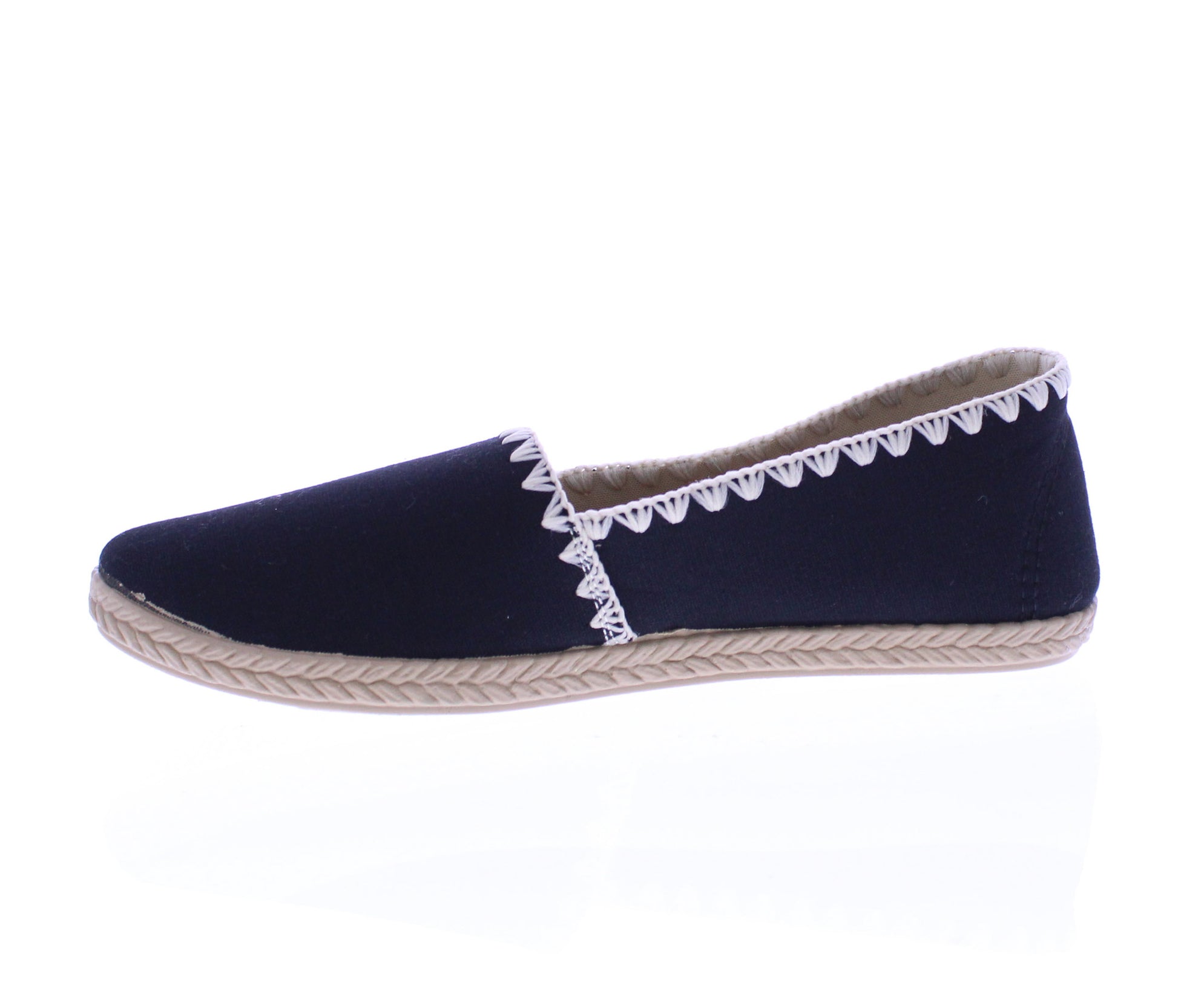 Women Stitched Canvas Slip On Sneaker