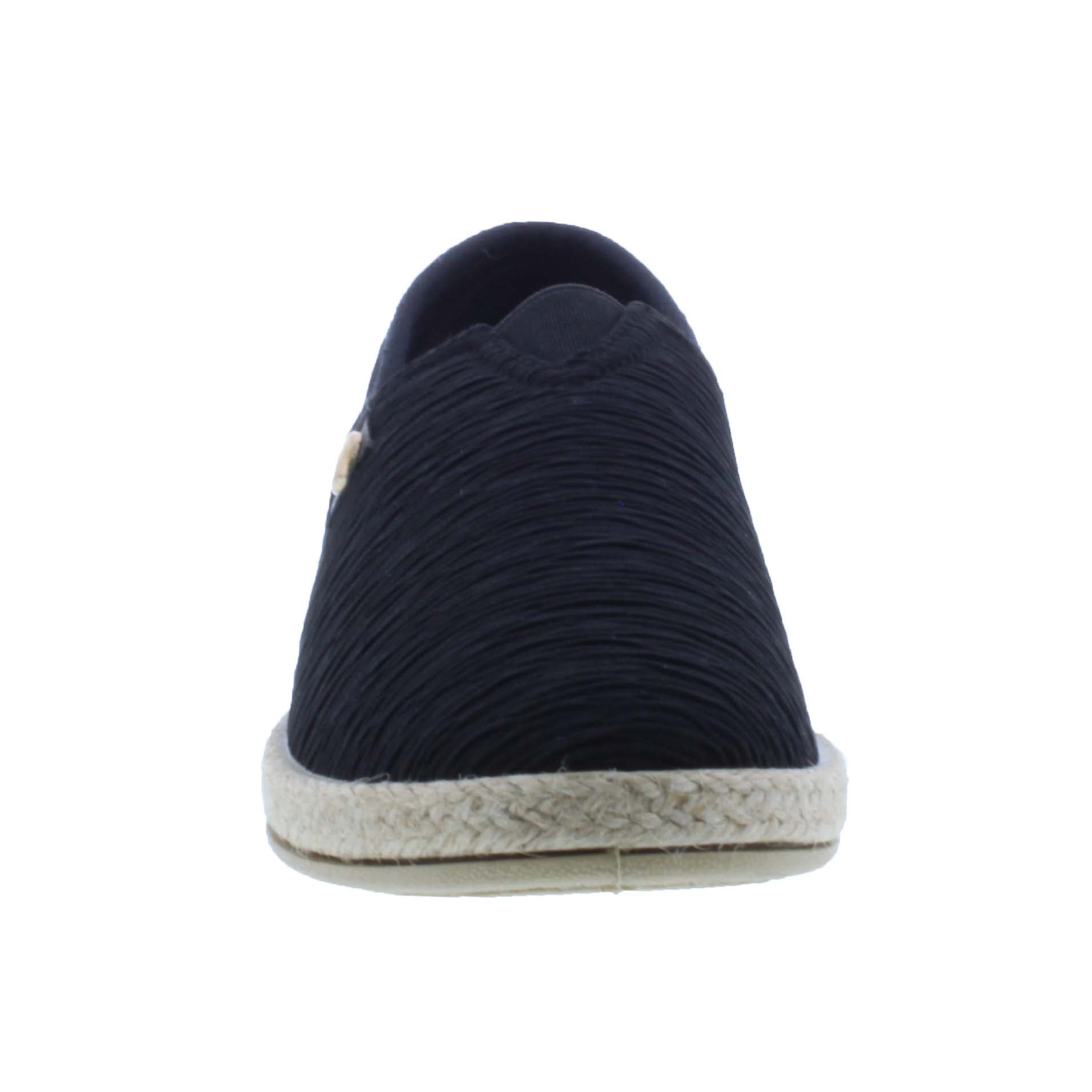 Women Ruched Fabric Slip On Sneaker