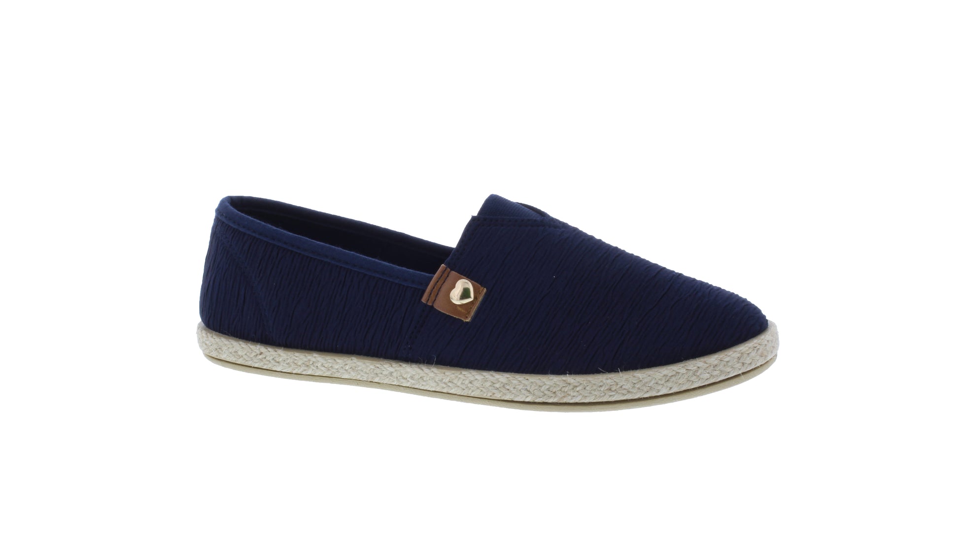 Women Ruched Fabric Slip On Sneaker