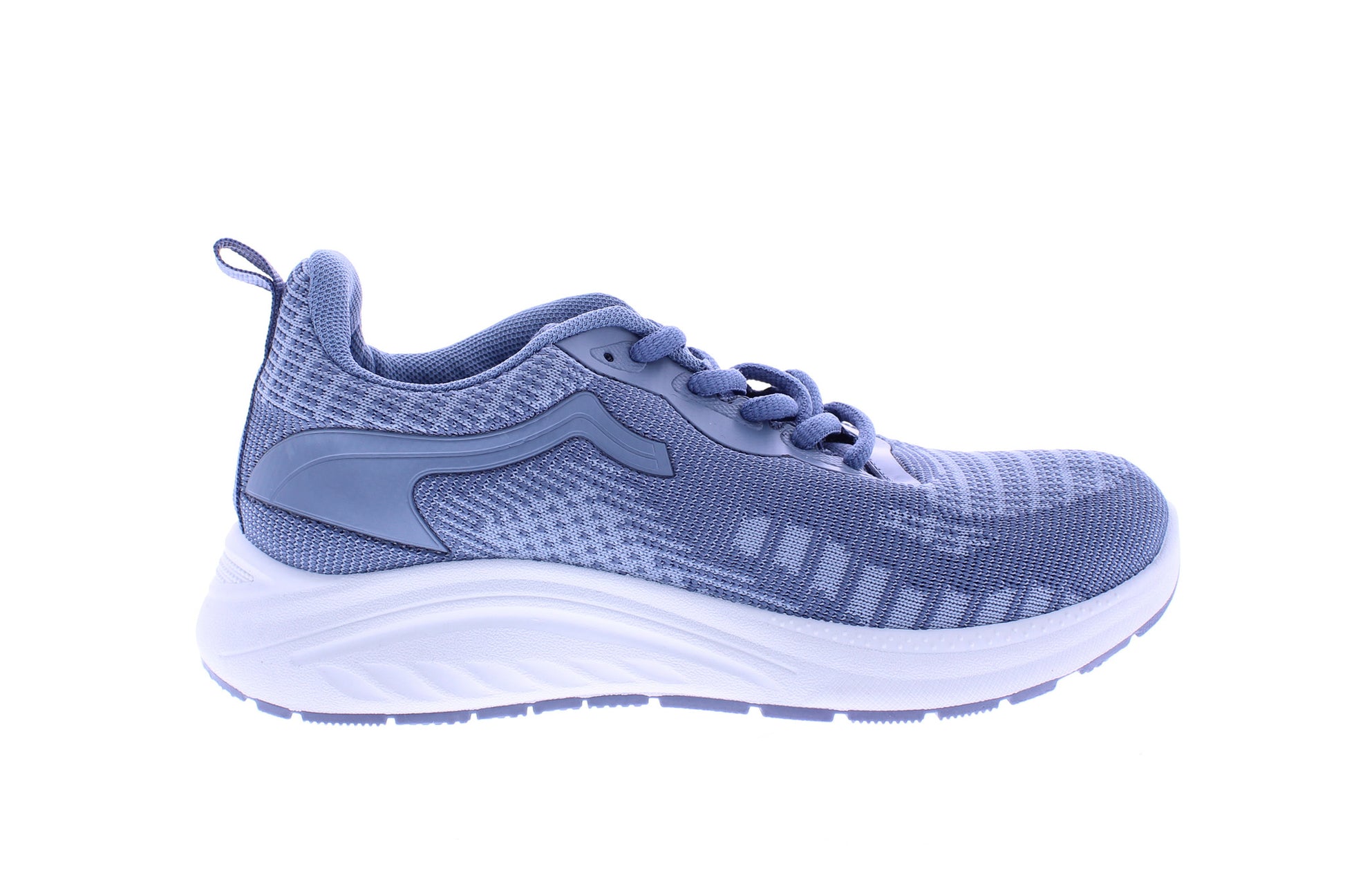 Zapatilla de deporte con cordones de tela para mujer