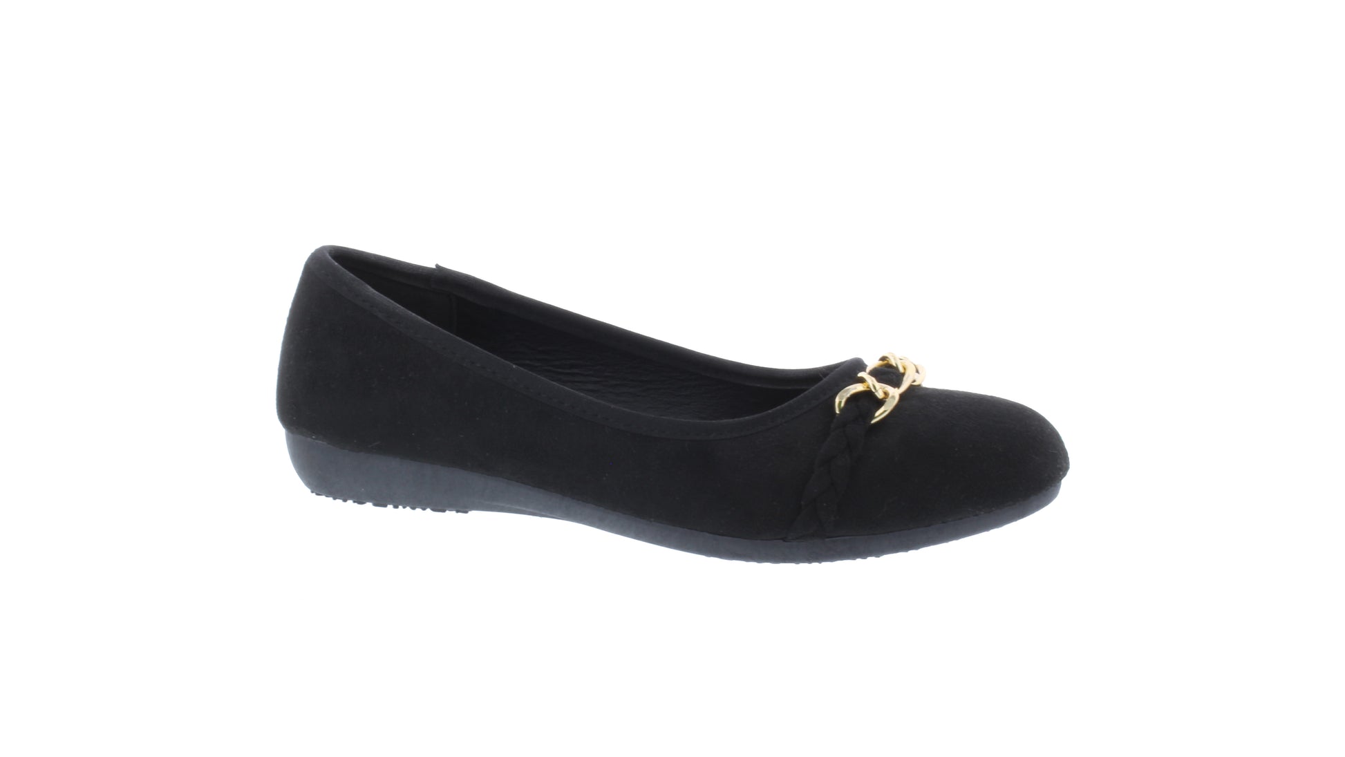 Women Platform Ballerina with Braid