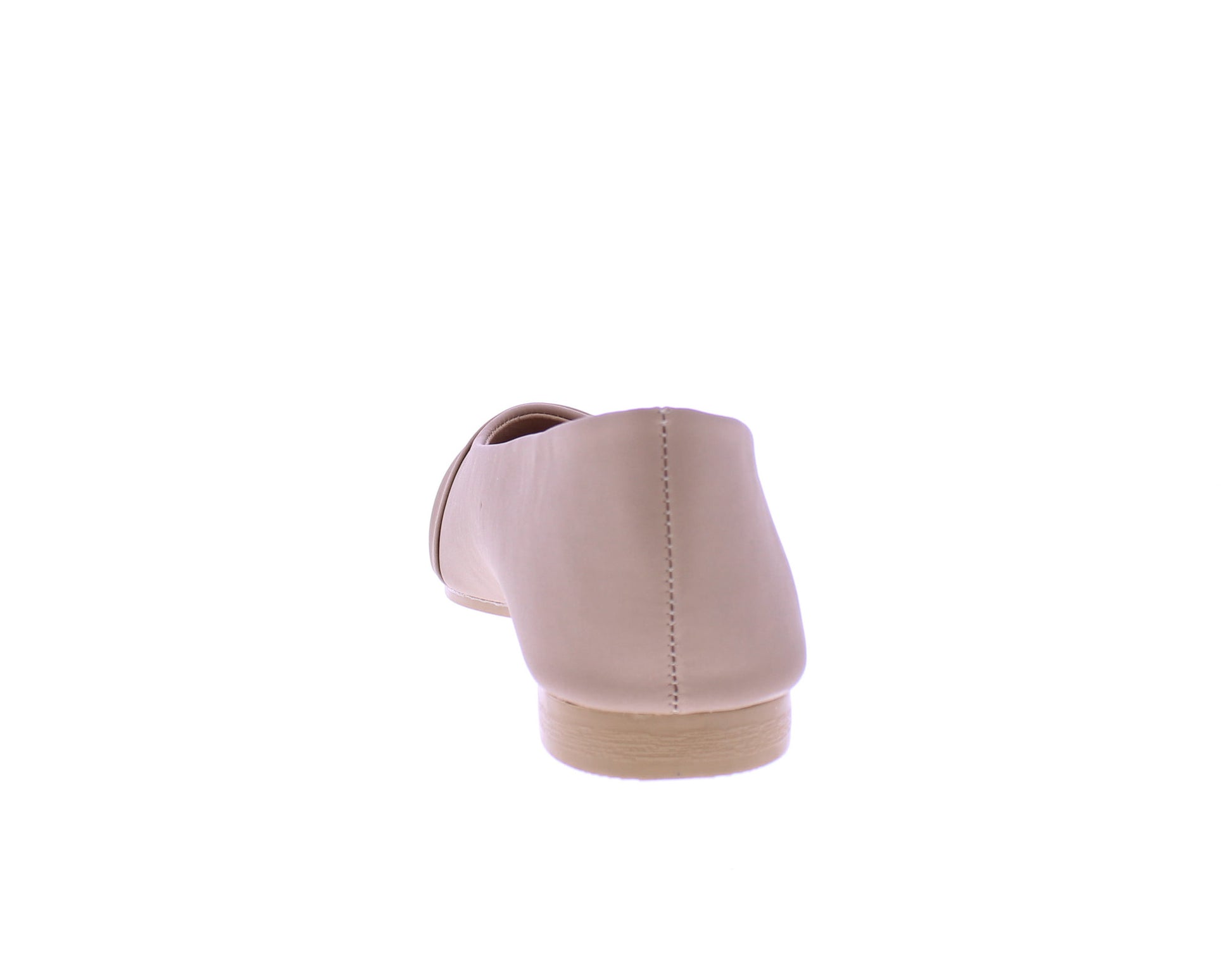 Women Suede Ballerina with Pleats