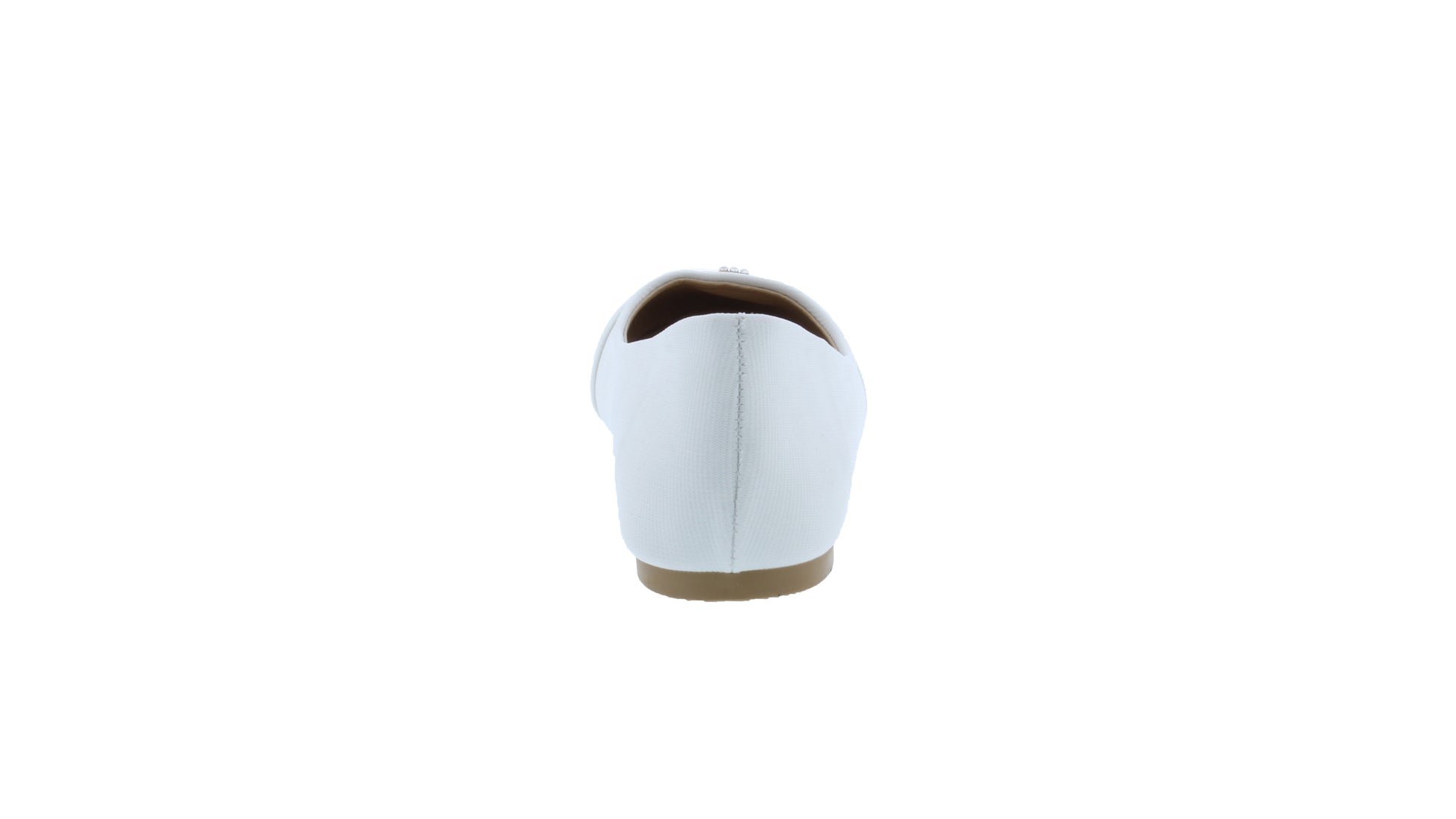 Women Fabric Flat with Rounded Tip
