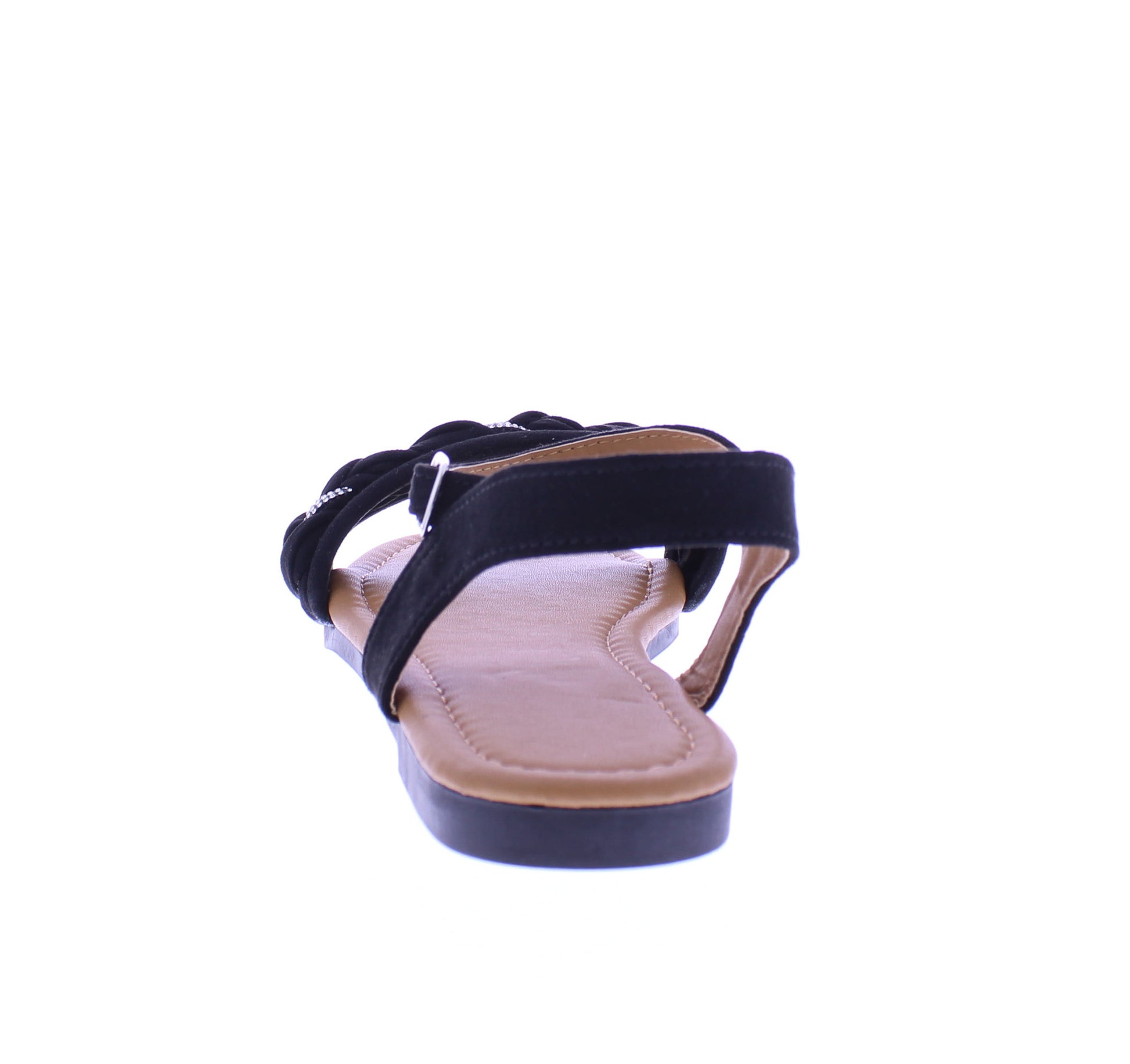 Women Rhinestone Braid Sandal