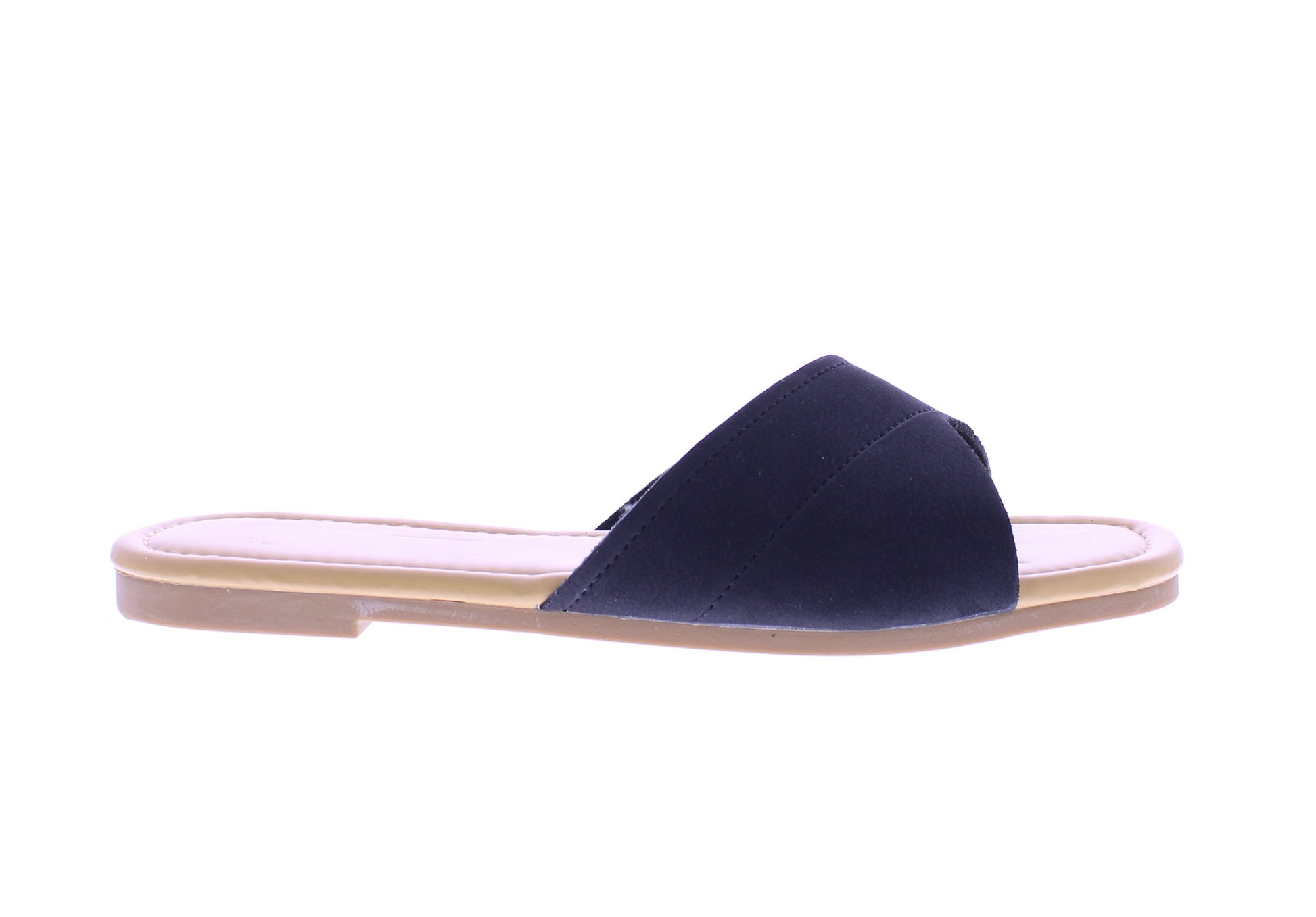 Women Suede Slip On Sandal
