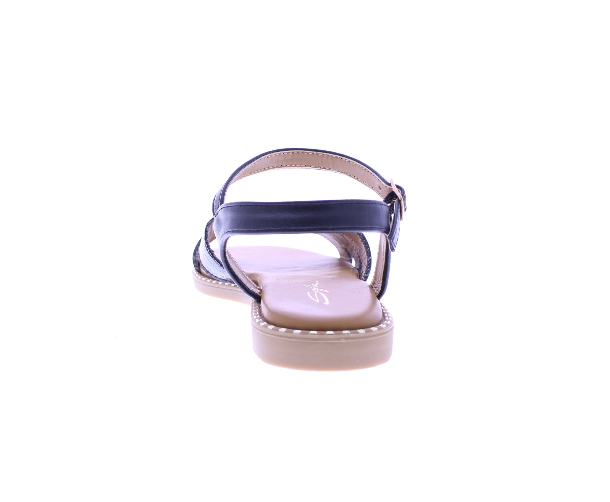 Women Metallic Faux Leather Sandal