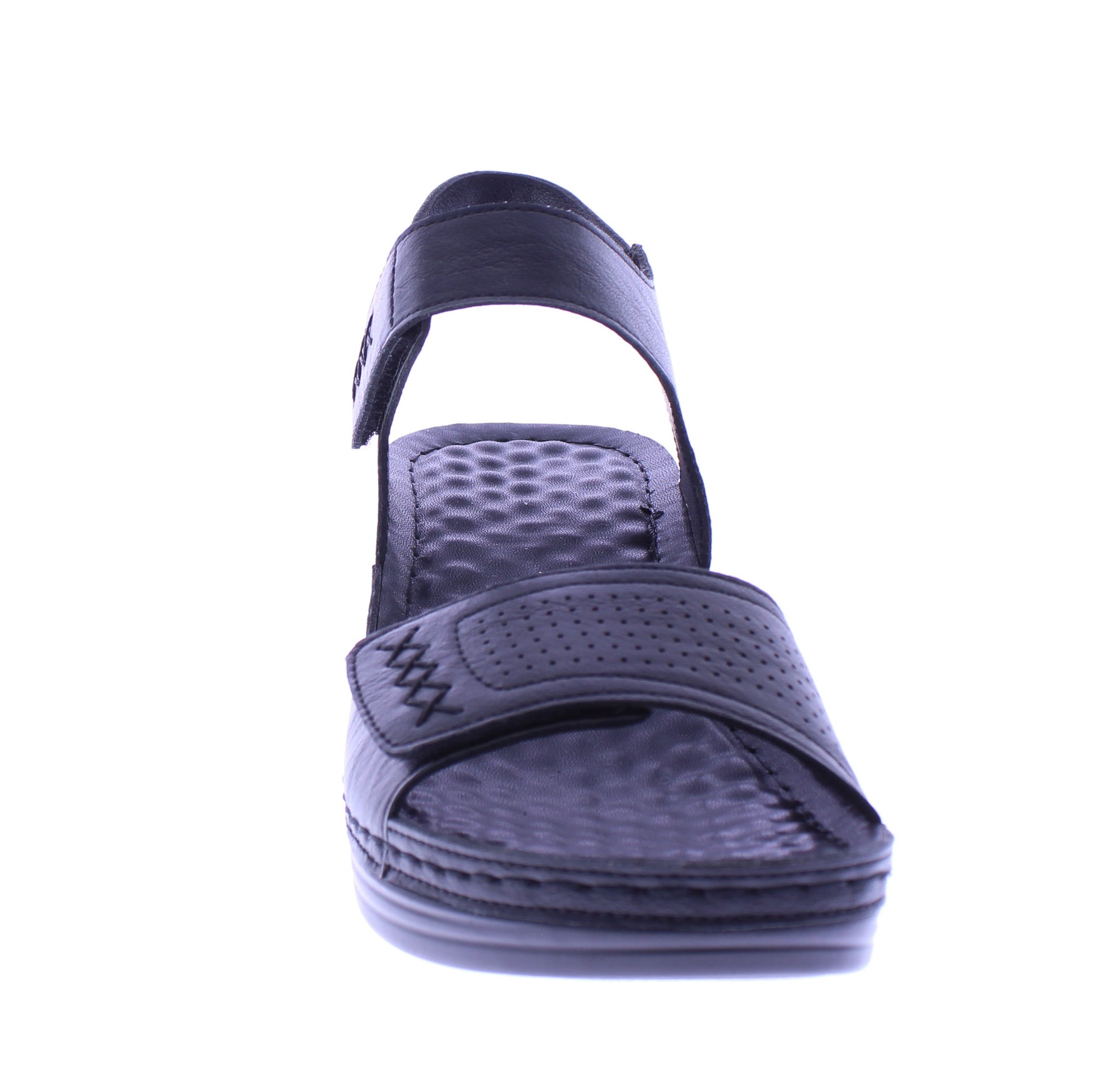 Women Double Velcro Sandal Wedge