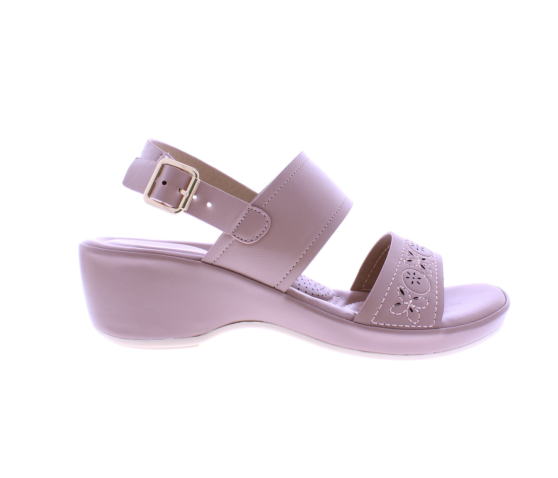 Women Stitched Wedge Sandal