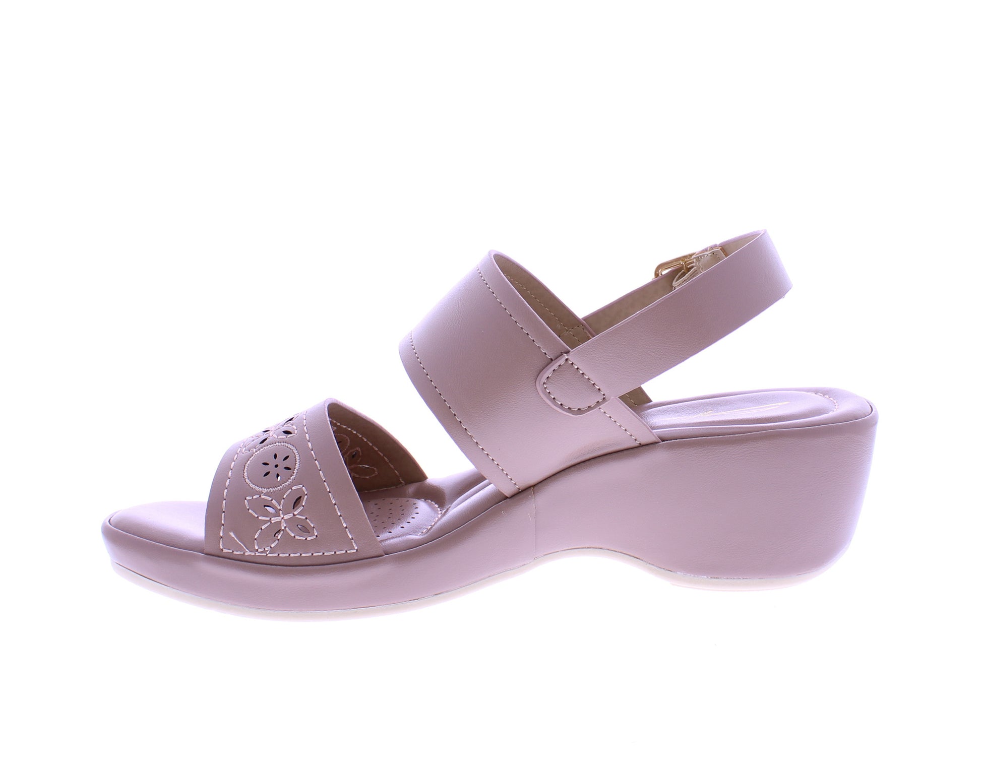Women Stitched Wedge Sandal