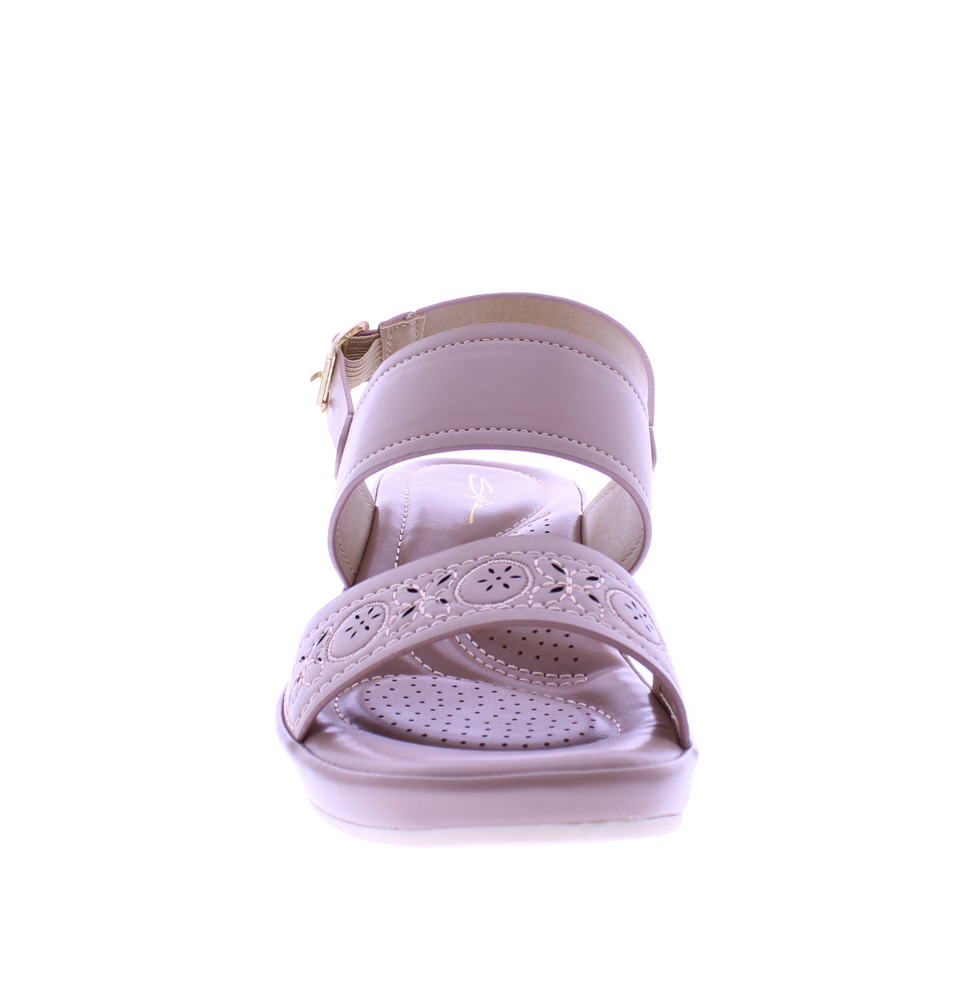 Women Stitched Wedge Sandal