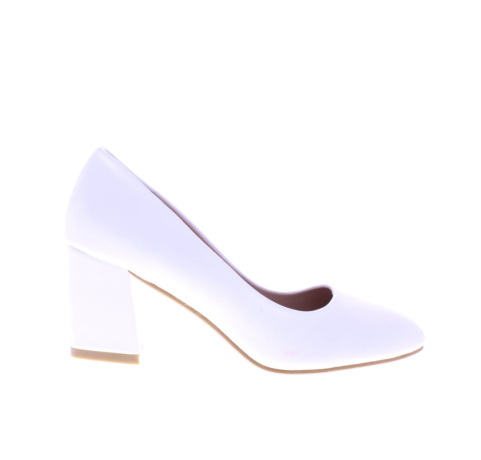 Zapato Tacón Alto Mujer 3” Cuero Sintético