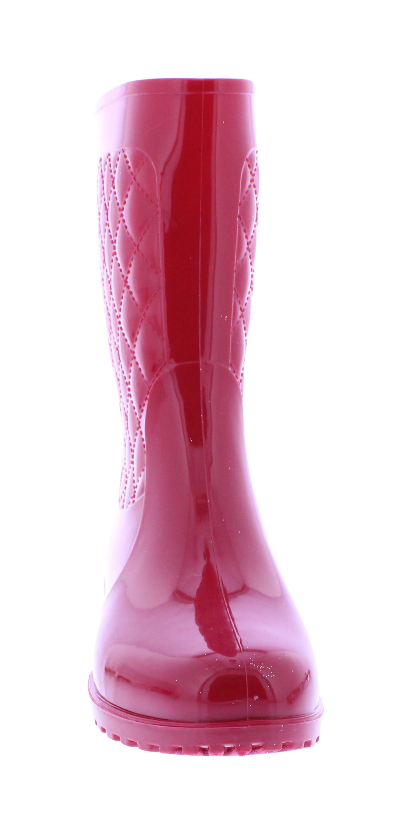 Ladies Quilted Plastic Boot