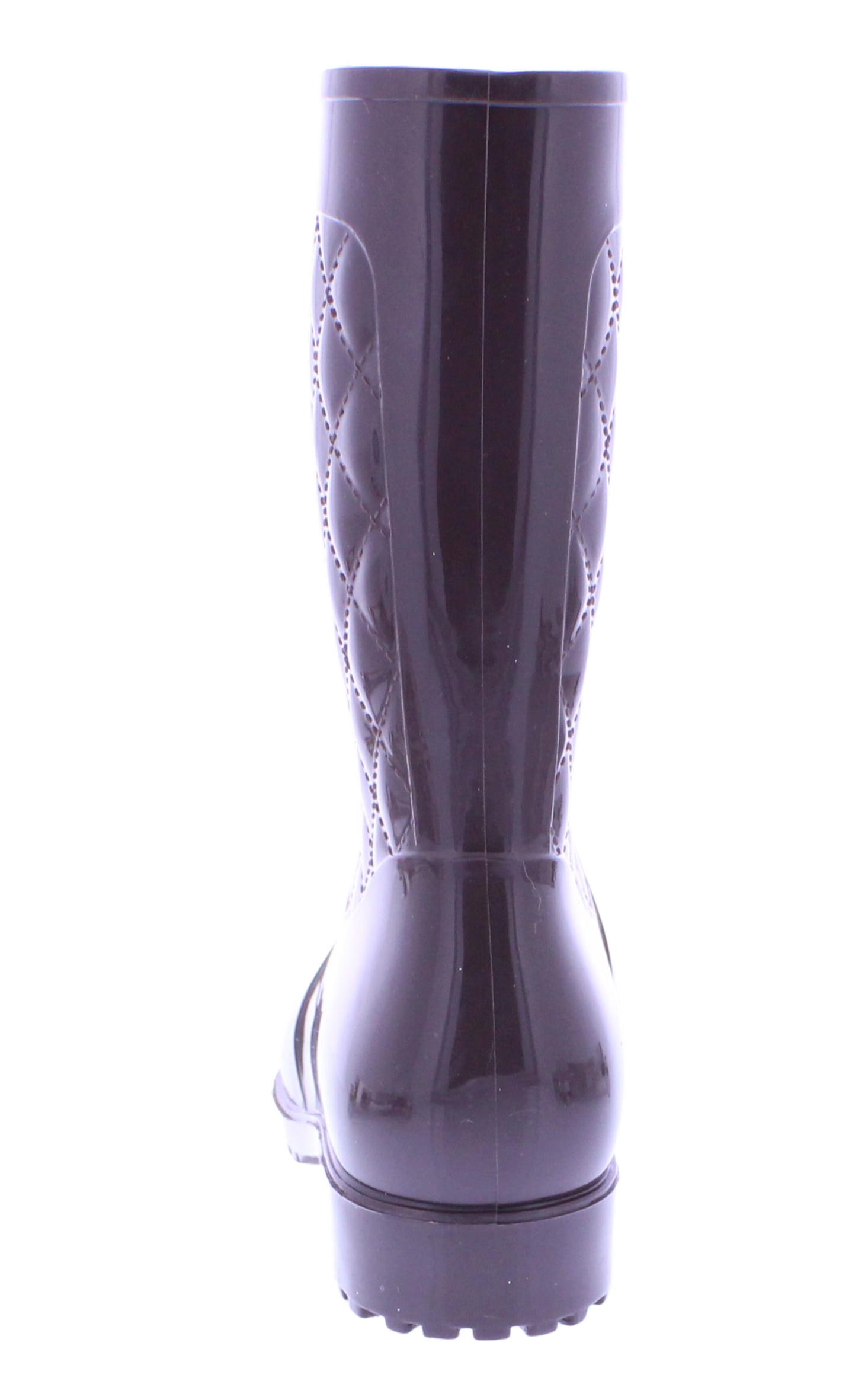 Ladies Quilted Plastic Boot