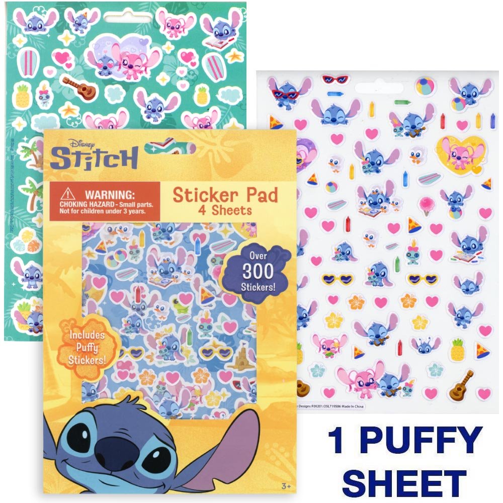 Stitch Sticker Notebook