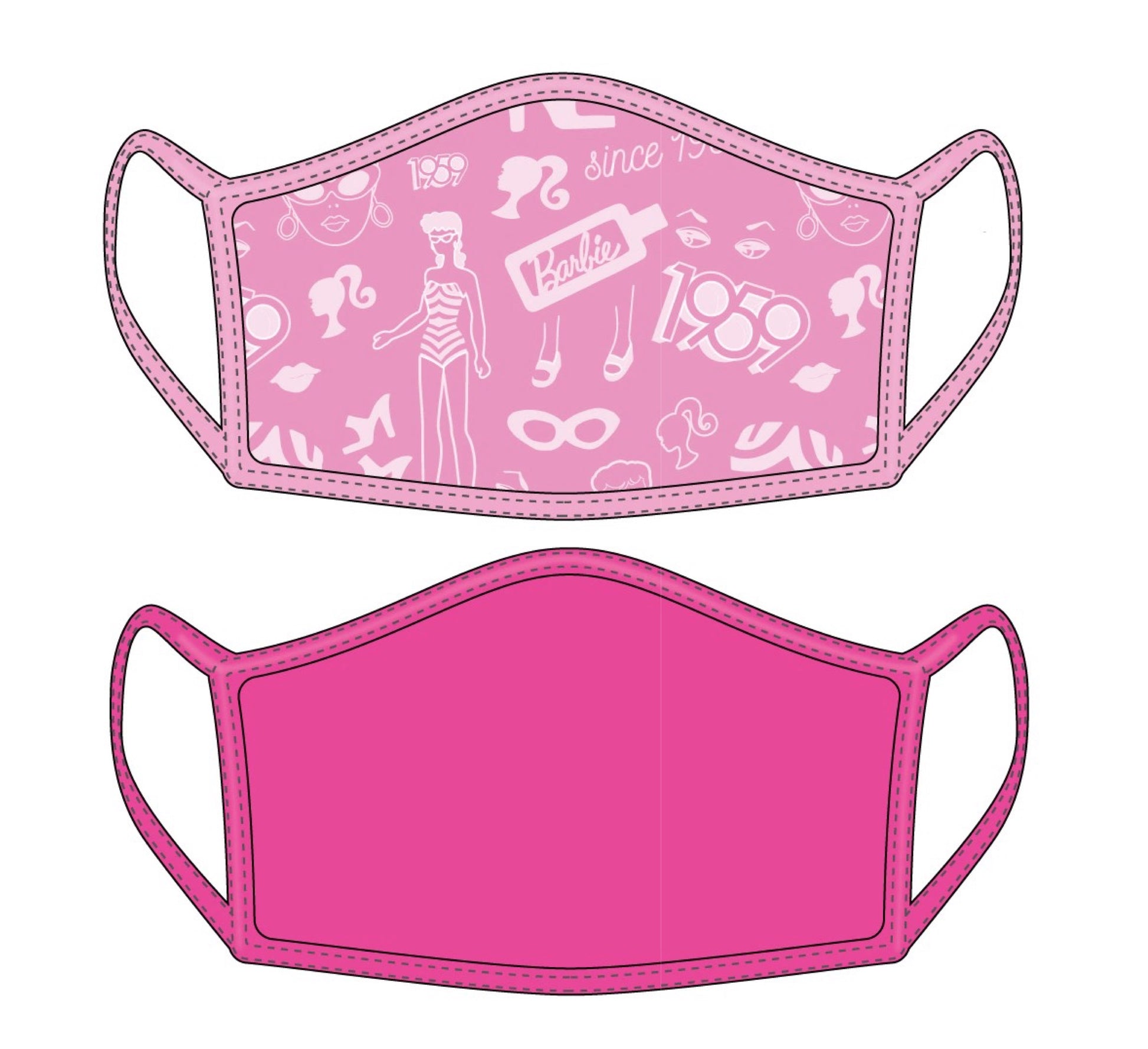 Barbie Face Mask