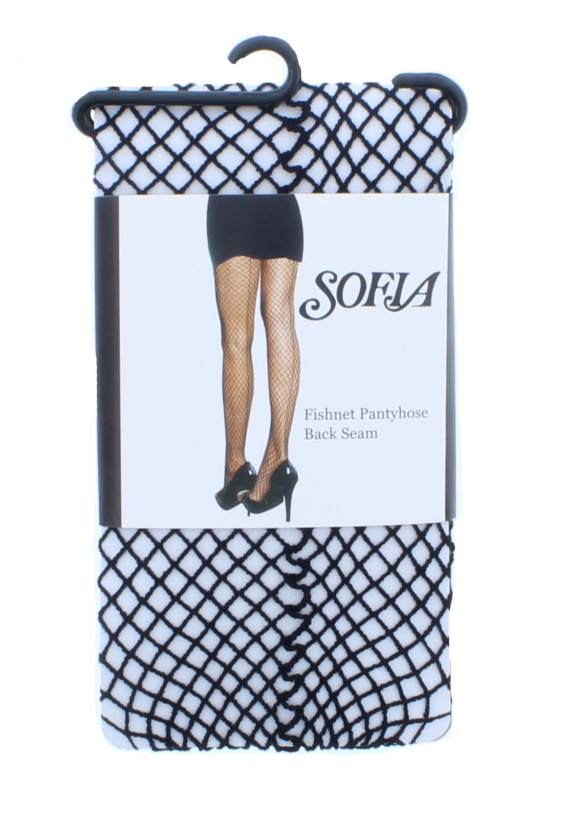 Women Fishnet Tights with Back Seam
