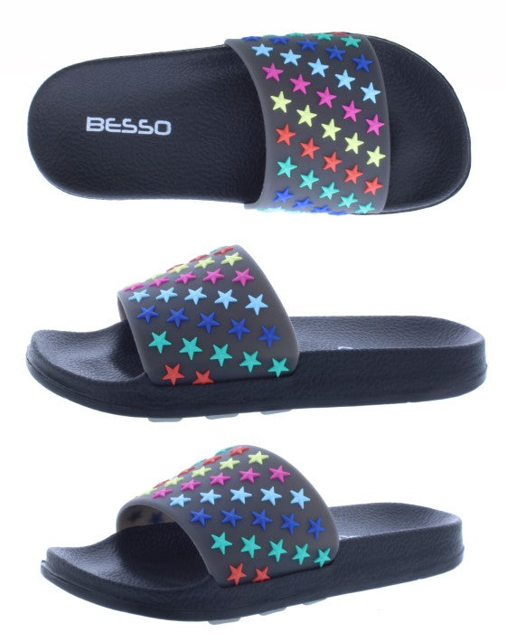 Women Star Print Slipper