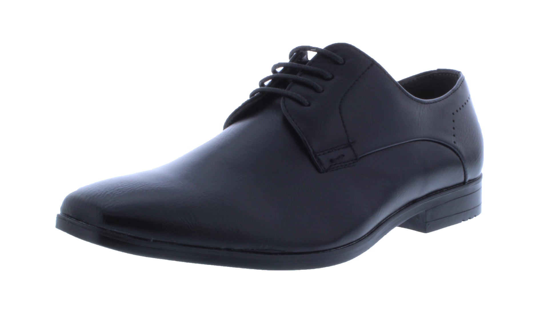 Oxford de piel sintética con cordones para hombre