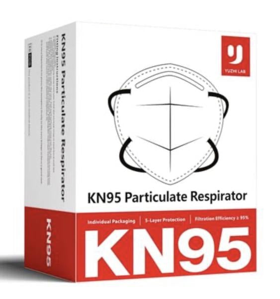 Pack of 5 KN-95 Masks