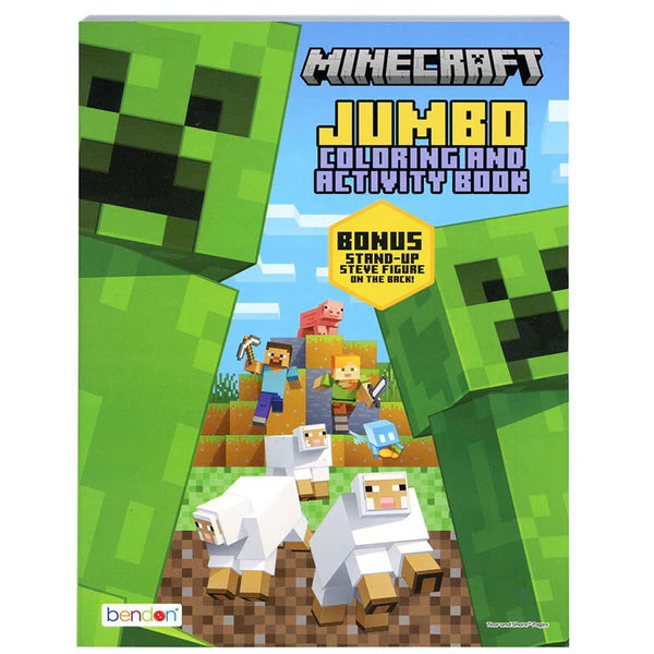 Minecraft Coloring and Activity Book