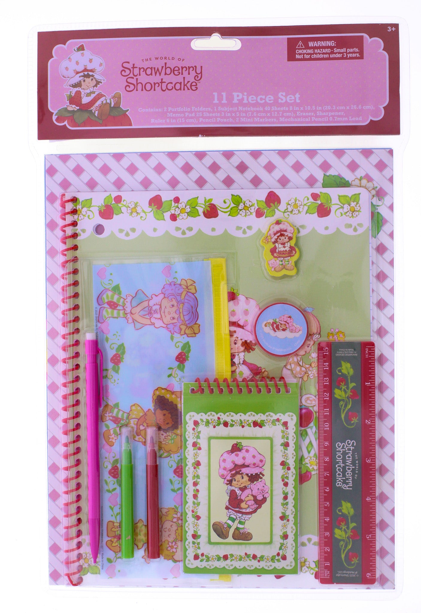 Strawberry Shortcake Stationery Set (11 Pack)