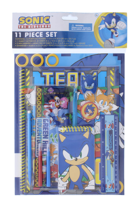 Sonic Stationery Set (11 Pack)
