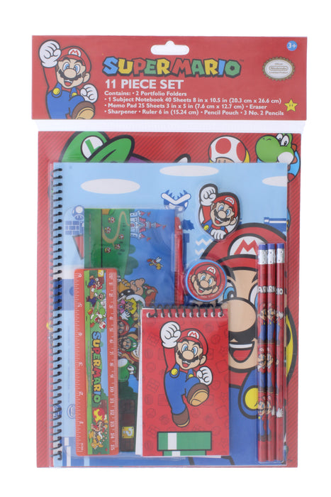Super Mario Stationery Set (11 Pack)