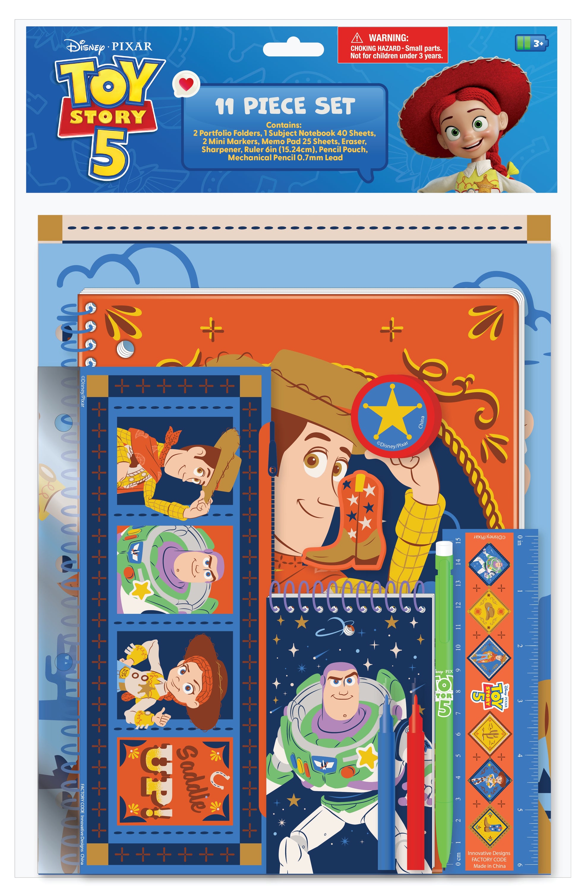Toy Story (11 piece) Stationery Set